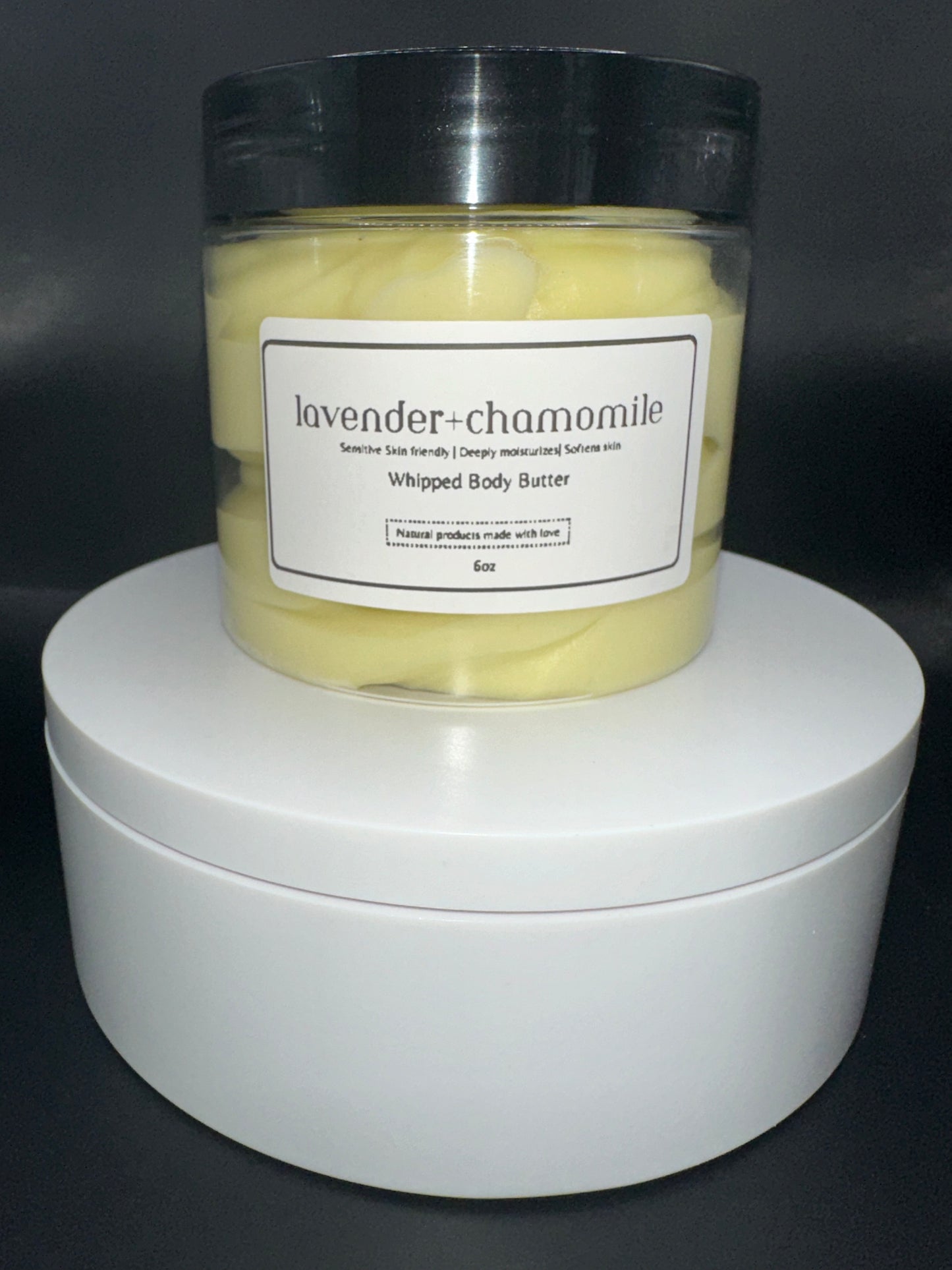 Lavender + Chamomile Whipped Body Butter (6oz)